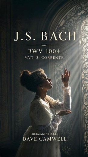 PARTITA N.2 IN D MINOR, BWV 1004 - CORRENTE | J.S. BACH & ROBERT SCHUMANN | ARR. DAVE CAMWELL #sax