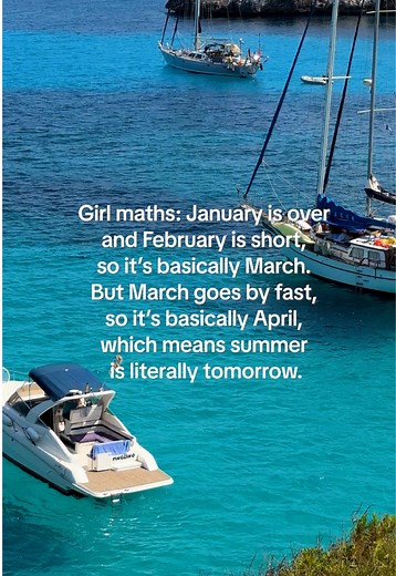 Plan Your Summer Holiday: Girl Math Explained