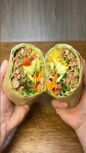 Giant Chipotle lettuce wrap