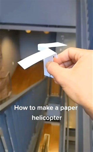 how to make a paper helicopter