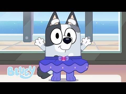 Muffin Ballerina! 🩰 💜 | Season 2 Highlight - Charades | Bluey
