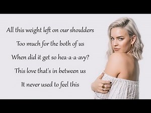 Anne-Marie - HEAVY (Lyrics)