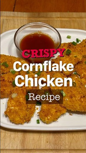 Crispy Cornflake Chicken Recipe! This Classic Cornflake Chicken Recipe is Crispy and Delicious!
