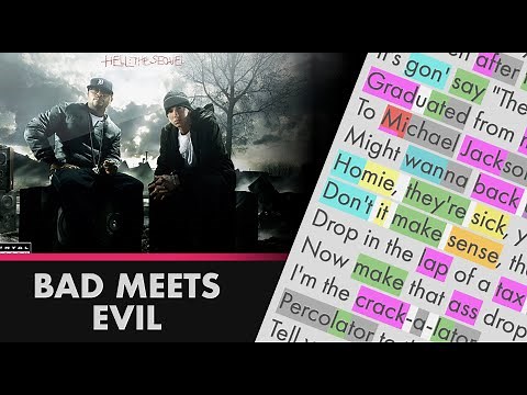Bad Meets Evil - Fast Lane - Lyrics, Rhymes Highlighted (244)