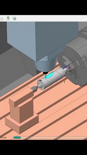 #SprutCAM #milling #4axis #rough Pocket Toolpath #simulation #cadcam #cnc #cncmachining