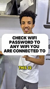 1.4K views · 9.3K reactions | www.mrjlaptops.co.ke Check wifi password to any wifi you are connected to #Wifi #passwords | Mrj Laptops | Facebook
