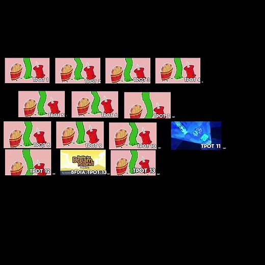 All Tpot intros (ADDED BFDI:TPOT:13:Category ￼ One)