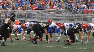 25K views · 281 reactions | Check out this massive hit from last night! Scott's Joshua Kirkendoll laid the lumber on Herbert Hoover QB Chase Stover, setting up a Tanner Halstead TD #FNFextra | WCHS Eyewitness News | Facebook