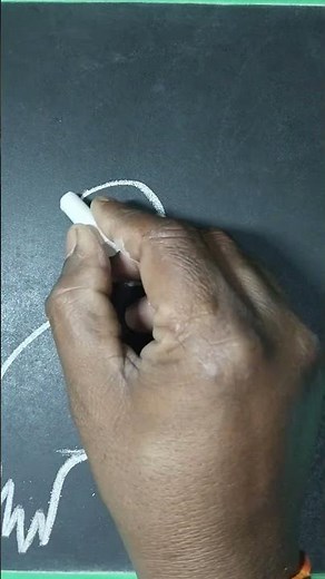 How to draw a stork with number 3#art #shorts