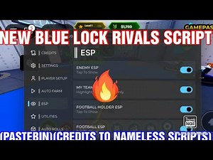 🔥 Op Blue Lock Rivals Script | Dominate with Auto Goal, ESP & More!