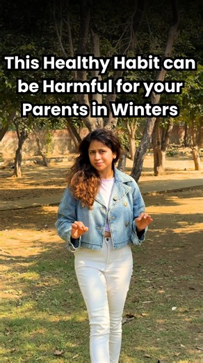 Leema Mahajan | Hormone Health & Weight loss specialist on Instagram: "During North Indian winters, many parents head out for walks before sunrise but research shows that early-morning winter air can quietly strain the body, especially for those with heart disease, high blood pressure, diabetes, or asthma. 1. Heart Under Pressure Cold air makes blood vessels shrink (vasoconstriction). This raises blood pressure and makes the heart work harder to pump blood. For parents with heart disease, high B