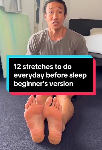 12 Stretches to Do Every Night Before Bed for Better Sleep & Recovery