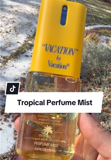 Tropical Vacation Body Mist: Embrace Summer Vibes