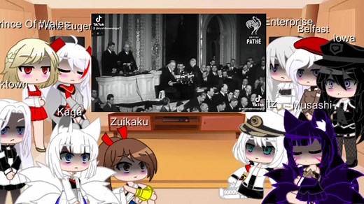 Azur Lane React to Pearl Harbor & USS Arizona (GC/AL) (GCRV)