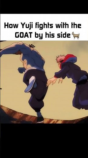 How Yuji fights WITH Todo 🐐 #jujutsukaisen #jjk #anime #manga #trending #fyp #taktmp4