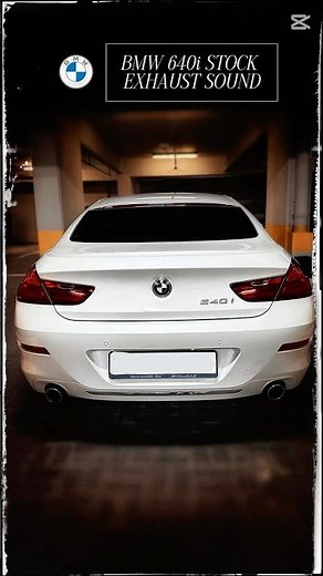 BMW 640i STOCK EXHAUST SOUND IN SPORTS MODE #bmwmmotorsport ‪@BMW‬ ‪@BMWM‬ ‪@MercedesBenz‬