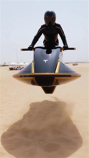 First public reveal of TESLA hover bike. A true game changer 2049. Who else wants this? | Technium Kingdom 2049
