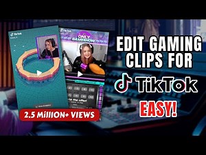 How to Edit Gaming Clips for TikTok!!!