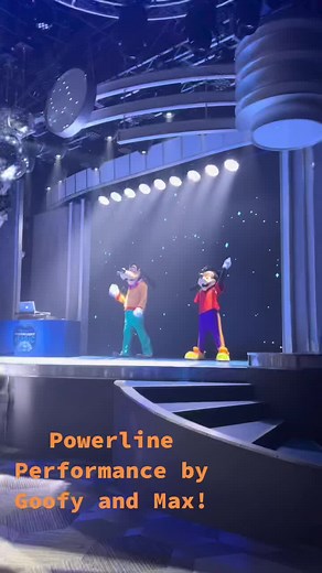 Goof Troop Goofy and Max Moonlight Magic Performance