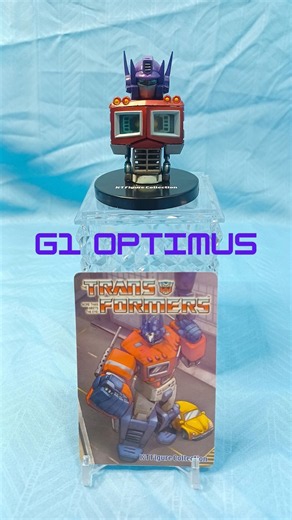 G1 Optimus Prime Mini Bust | Transformers 20th Anniversary | Takara / Kaiyodo K-T Figure Collection
