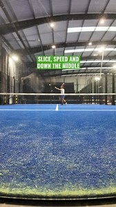 How to finish an easy ball effectively Use slice and speed, and aim down the middle. The slice keeps it low and controlled, the speed puts pressure on your opponents, and playing down the middle creates confusion over who should take it. Simple, smart, and super effective! 💪🔥 #padel #padeltips #padeltennis #ThePadelSchool #training #sports #active #coaching #success #mindset | The Padel School