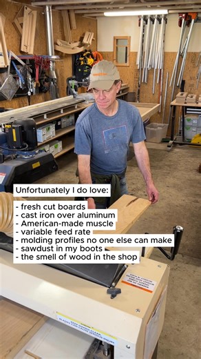 What do you love? #Woodmaster #WoodworkingTools #WoodshopLife #MadeInUSA | Woodmaster Tools