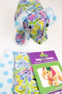 2.8K views · 22 reactions | Meet Georgie the Elephant!  This adorable pattern from Funky Friends Factory is the perfect cuddly companion. With big, floppy ears and a friendly face, Georgie is ready to bring a touch of whimsy to your sewing projects. Have you made a Georgie yet? Share your creations with us! #FunkyFriendsFactory #GeorgeTheElephant #SewingFun #HandmadeCuteness | My Favorite Quilt Store | Facebook