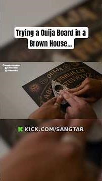 Trying an Ouija Board in a Desi Home #ouijaboard #horror #brainrot