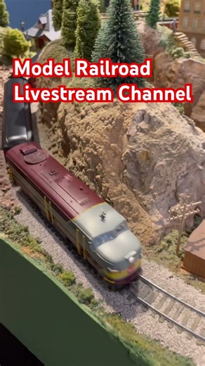 Model Railroad Livestream Channel #modelrailroad #modeltrains #live #livestreaming #modelrailroader