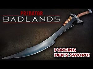 Master Blacksmith Forges Dek’s Sword from Predator Badlands: BLACK BEARD PROJECT