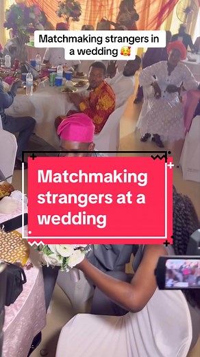 Matchmaking Strangers in a Wedding Ceremony | Find Your Perfect Match