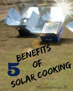 5 Benefits of Solar Cooking