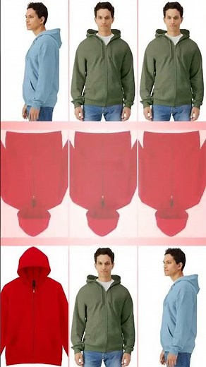 Gildan - SoftStyle® Midweight Full Zip Hooded Sweatshirt