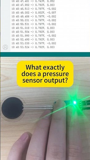 What exactly does a pressure sensor output? #arduino #elctronics #sensor