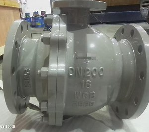 [Hot Item] Antistatic Design Fire Safe DN 200 Pn16 Flanged Ends 1.0619 Ball Valve