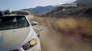 Car used as musical instrument