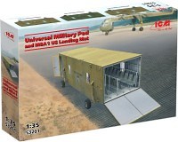 Сборная модель ICM Universal Military Pod and M8A1 US Landing Mat (1:35)