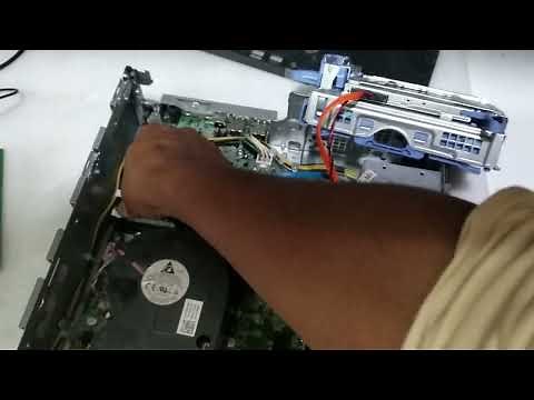 Dell Optiplex 7050 Amber Light Blinking 2 Times + 7 Times Solved