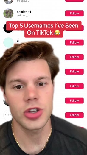 Top 5 Usernames I’ve Seen On TikTok 😂