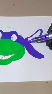 Satisfying Art #satisfying #drawing #coloring #asmr #tmnt | Foxhouse Wood Work LLC