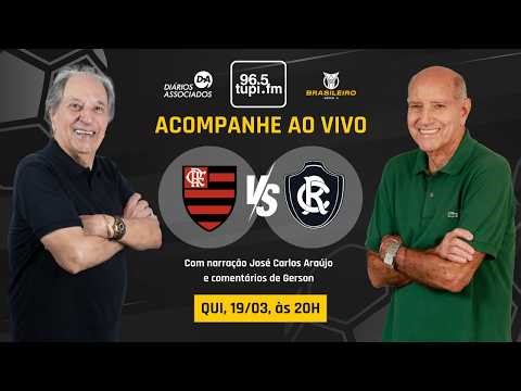 AO VIVO: FLAMENGO 3 X 0 REMO | CAMPEONATO BRASILEIRO | 7ª RODADA