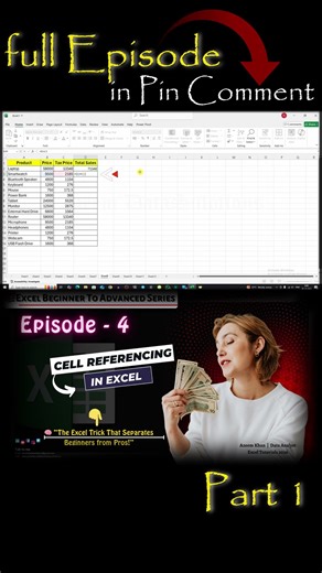 🔗 Relative Reference Explained in Seconds!