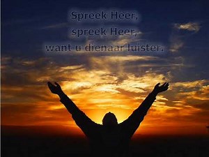 Afrikaans Christelik Lied: LB 254 Spreek Heer
