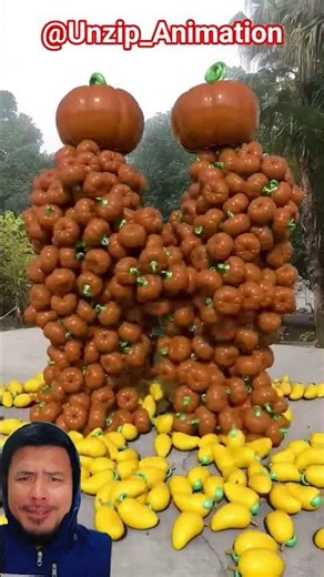 everything is destroyed 😆⁉️ #shorts Unzip_Animation