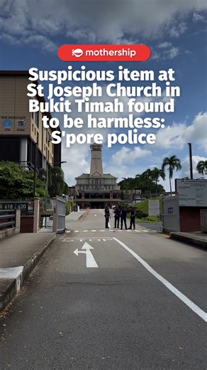 Mothership on Instagram: "The SPF & SAF's Chemical, Biological, Radiological and Explosive Defence Group conducted thorough checks on the suspicious item and found it to be harmless."