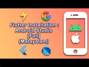Flutter Installation in Android Studio | Full Flutter Installation | Flutter Malayalam Course