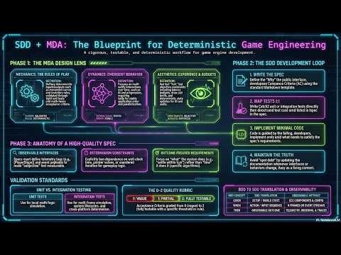 Mastering Specification Driven Development (SDD): Building Deterministic Agentic AI & Game Systems