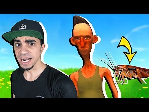 الجار العصبي و الصرصور الكريه Cockroach Simulator !! 😱❌