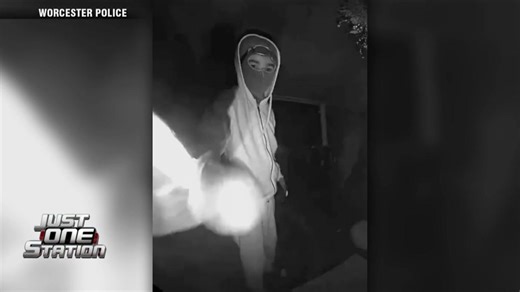 JUST ONE STATION: Video shows masked man believed to be behind series of Worcester home break-ins