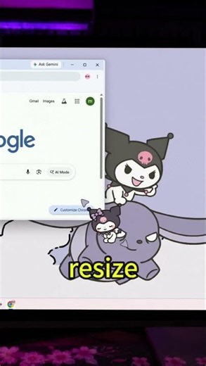 Wait, your cursor can look like this?#sanrio #kuromi